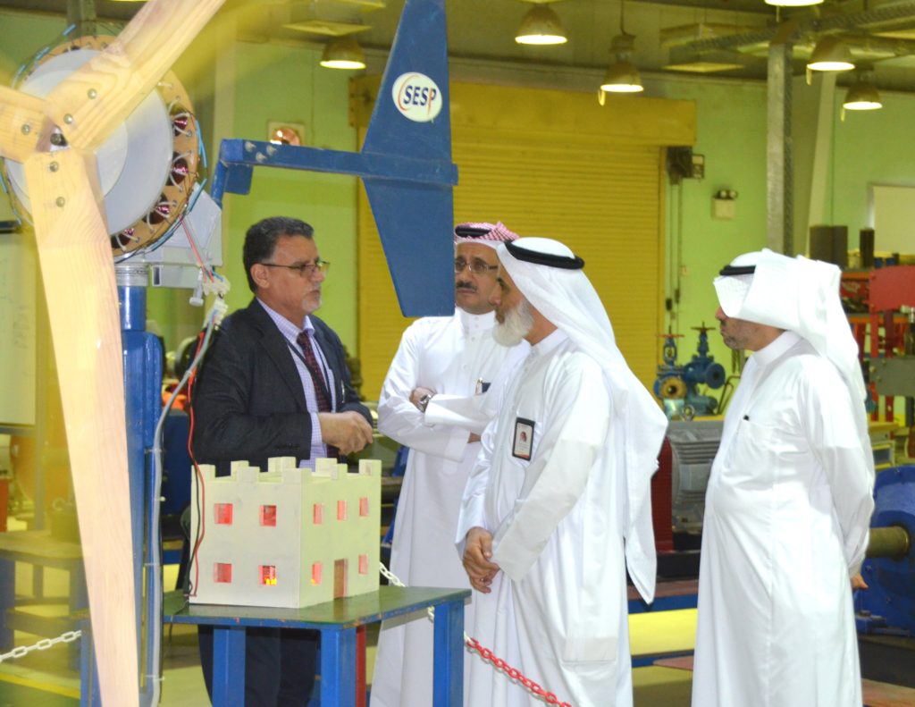 زيارة الإدارة التنفيذية لشركة السعودية للكهرباء للمعهد السعودي التقني لخدمات الكهرباء فرع بيش